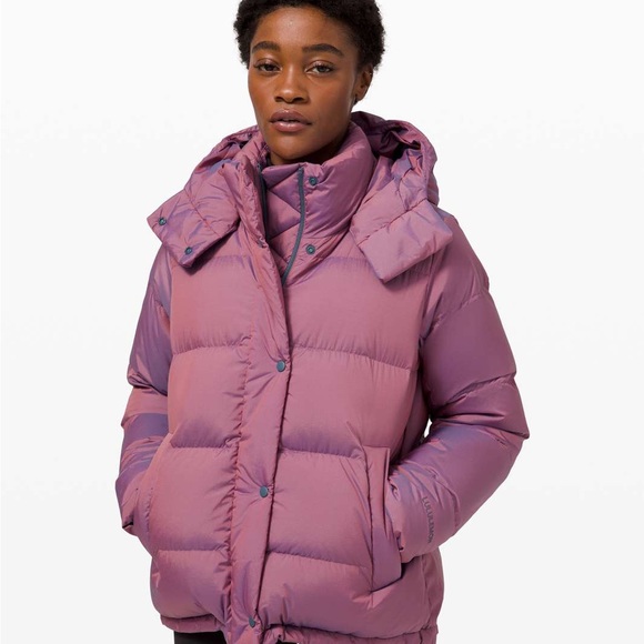 Lululemon Wunder Puff in Heathered Plumful - Picture 2 of 2